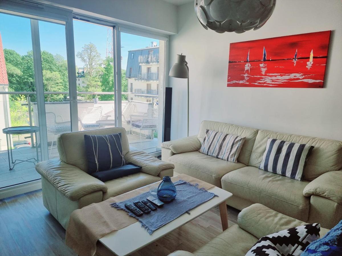 Stella Baltic Big Terrace 3 Zimmer Frei Parking Свиноуйсьце Экстерьер фото