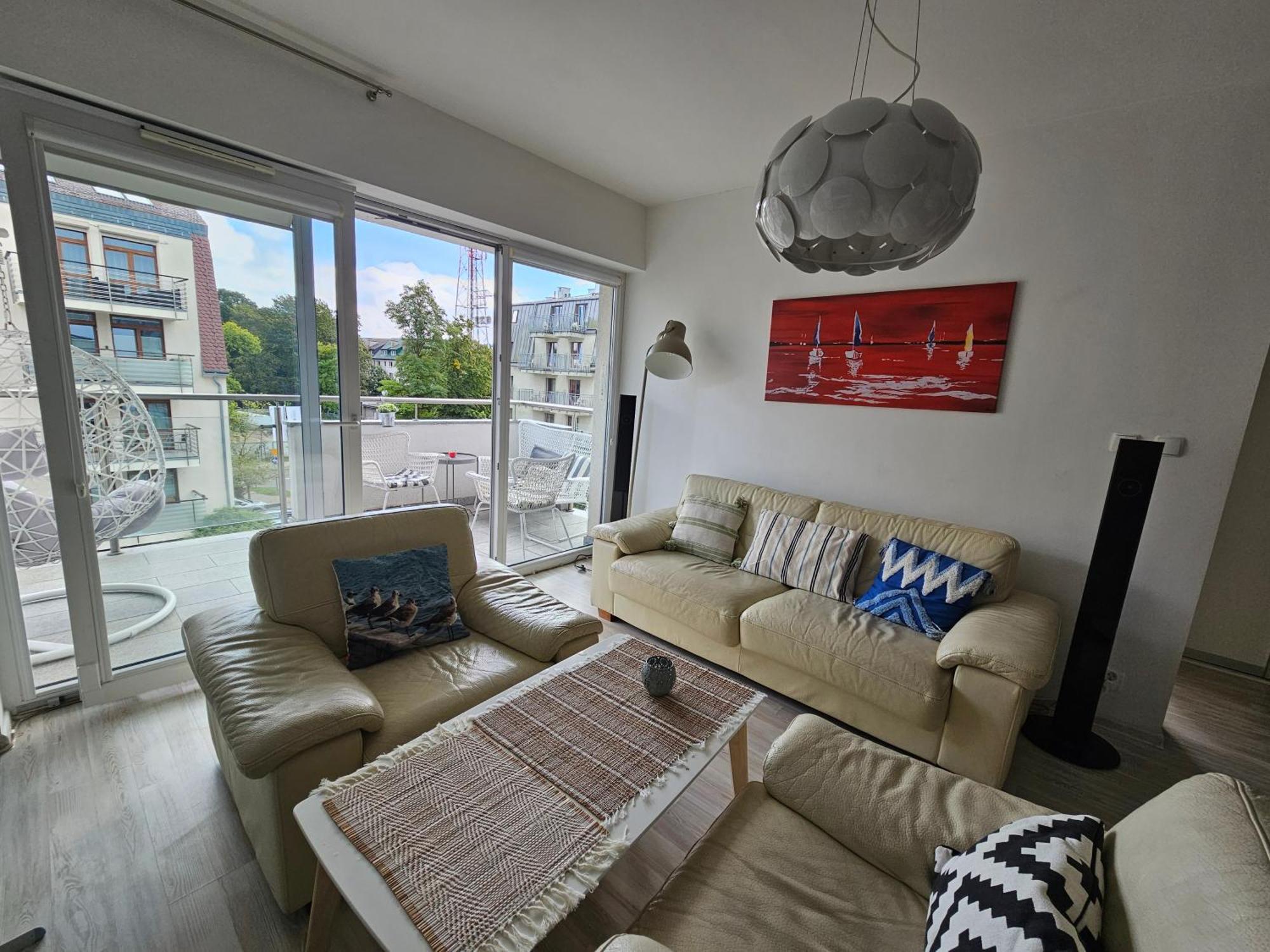 Stella Baltic Big Terrace 3 Zimmer Frei Parking Свиноуйсьце Экстерьер фото