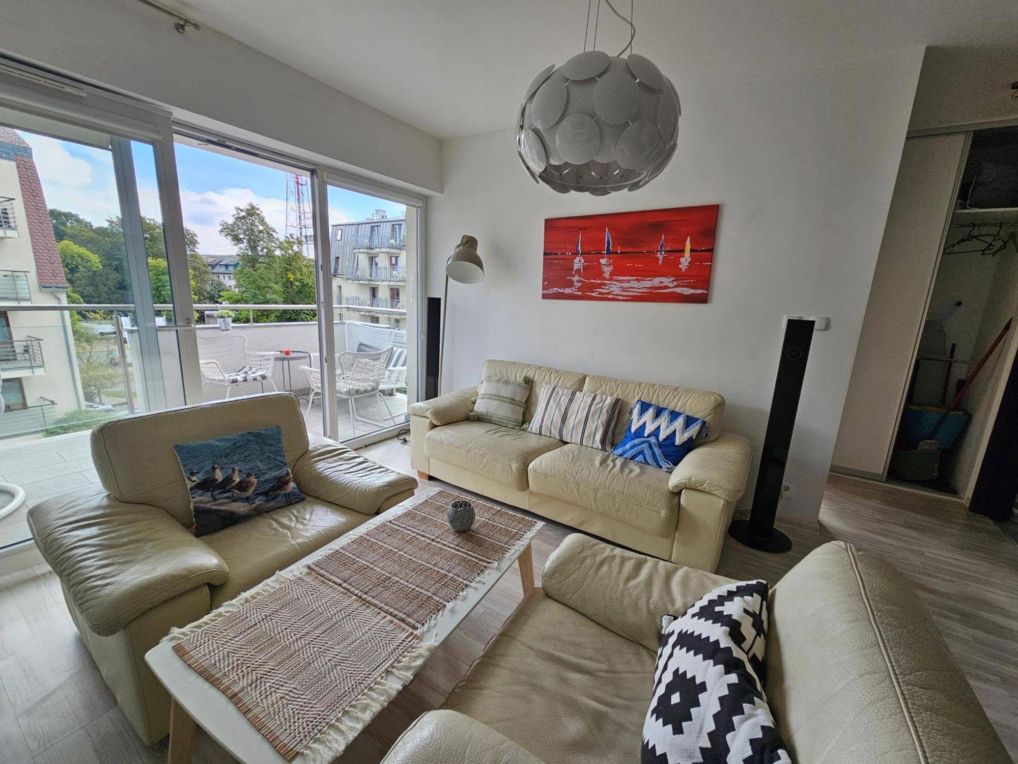 Stella Baltic Big Terrace 3 Zimmer Frei Parking Свиноуйсьце Экстерьер фото